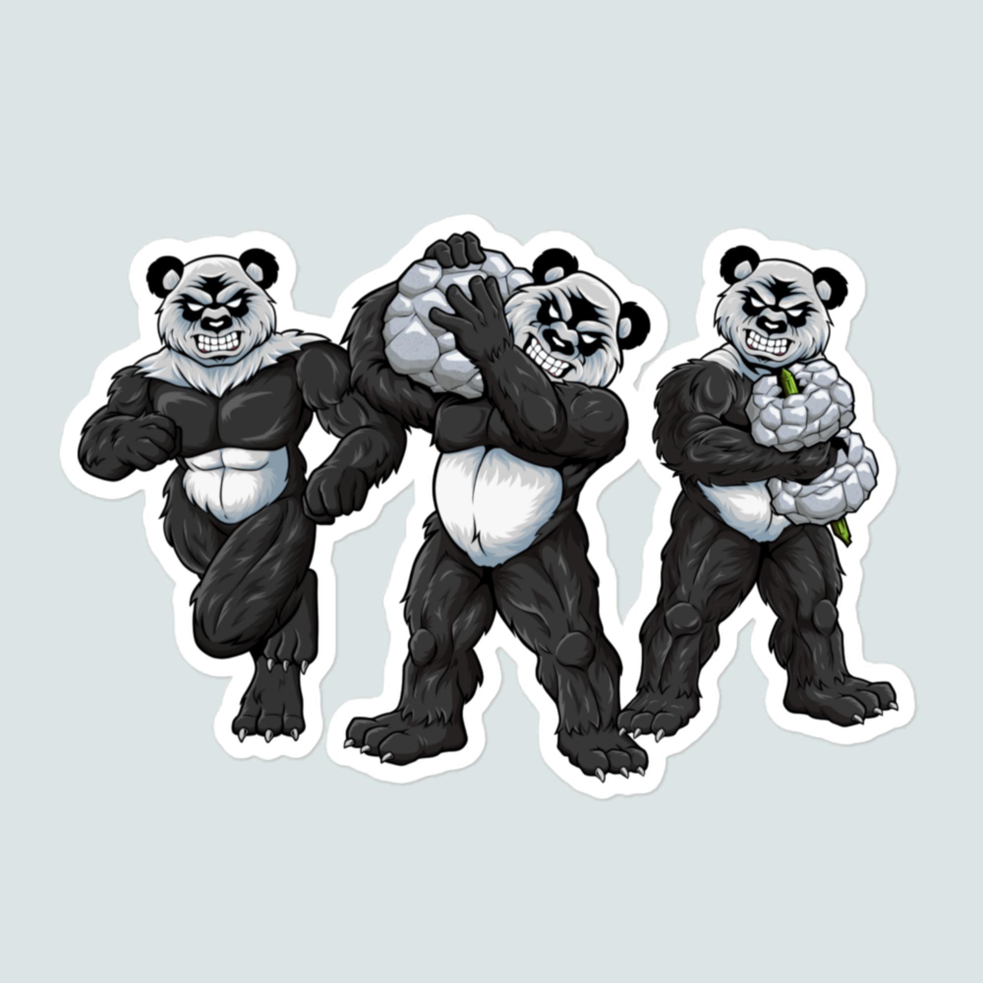 Panda Pumps Sticker - Befitpanda